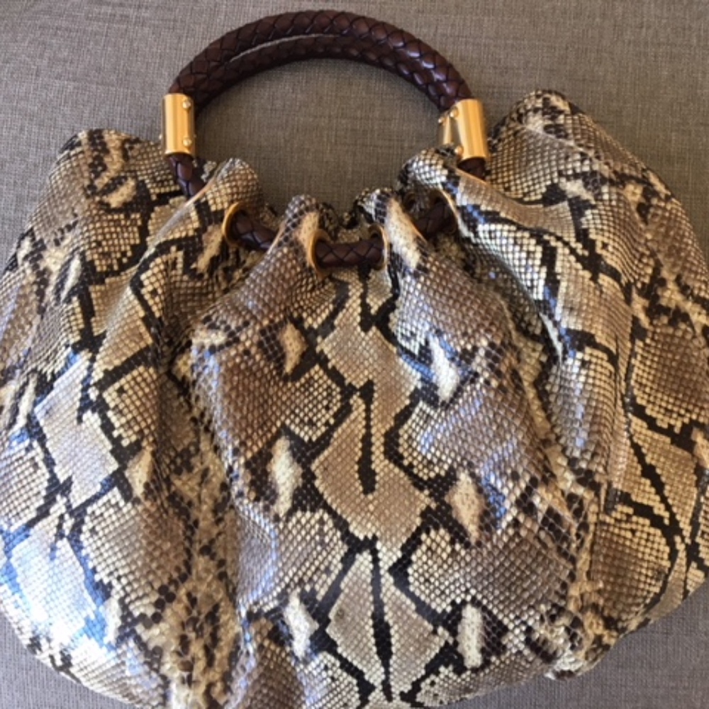 Python Michael Kors Collection Ring Bag - image 4